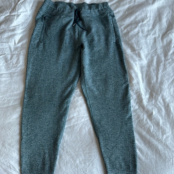 Lululemon Teal Compression Joggers SZ 10 - Picture 1 of 9